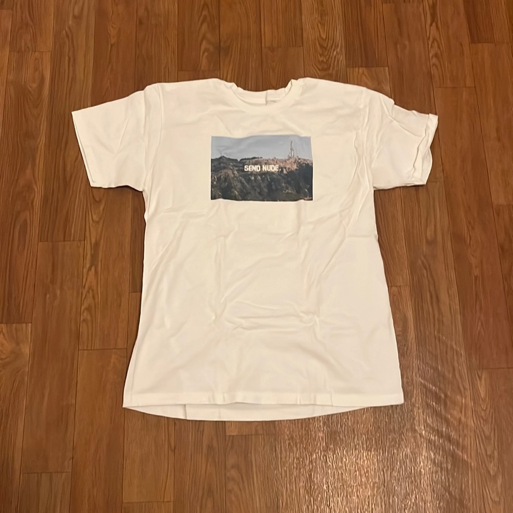 NUDE for UO “Send Nude” Hollywood Sign Graphic T